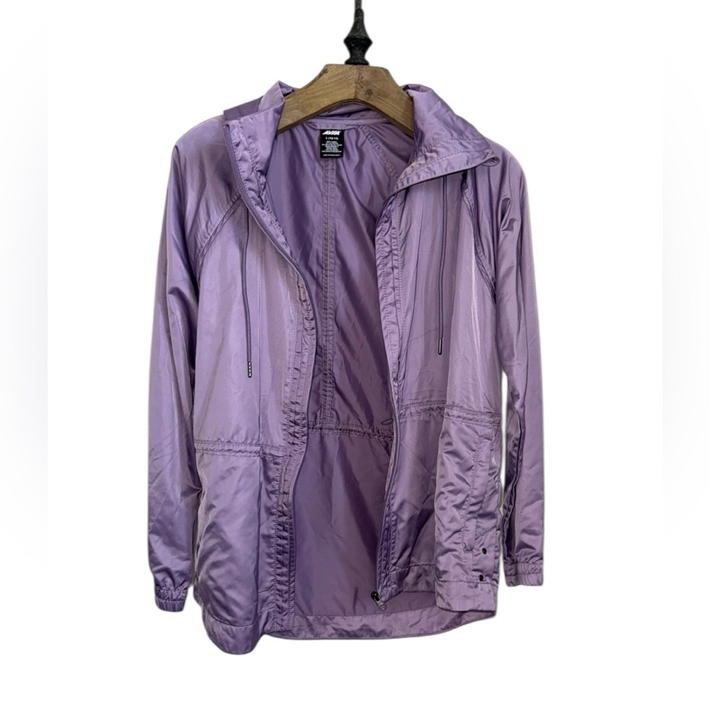 Avia Purple Utility Jacket Lightweight Water-Resistant purple - Picture 3 of 5